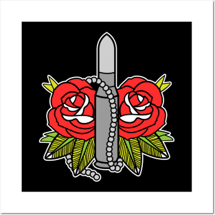 Rose Tattoo Posters and Art